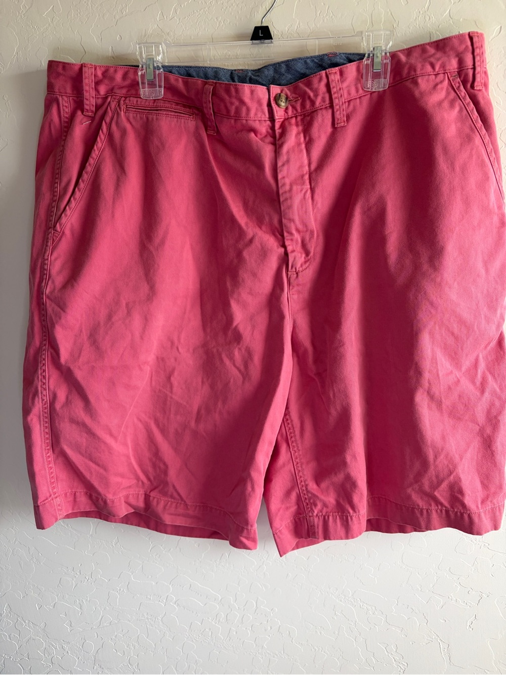Ralph Lauren Pink Cotton Bermuda Shorts